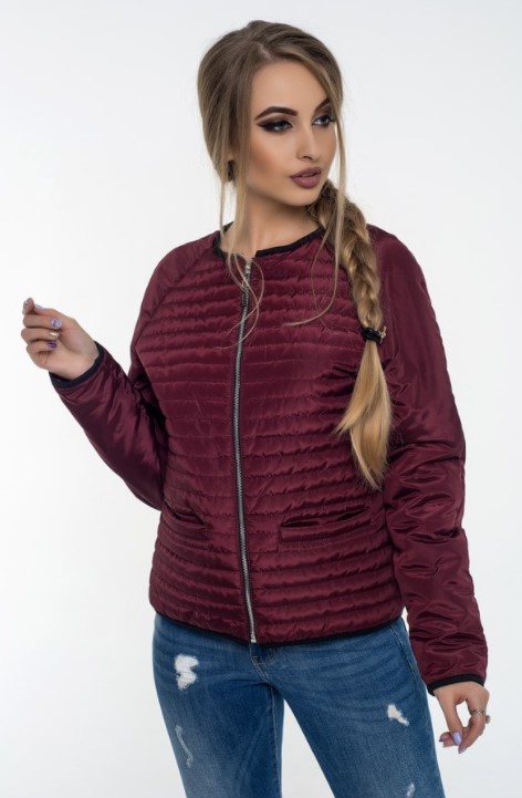 

Демисезонная женская куртка MODA 0055  () Бордовый (К 0055/2 A, Демисезонная женская куртка MODA 0055 XS (42) Бордовый (К 0055/2 A)
