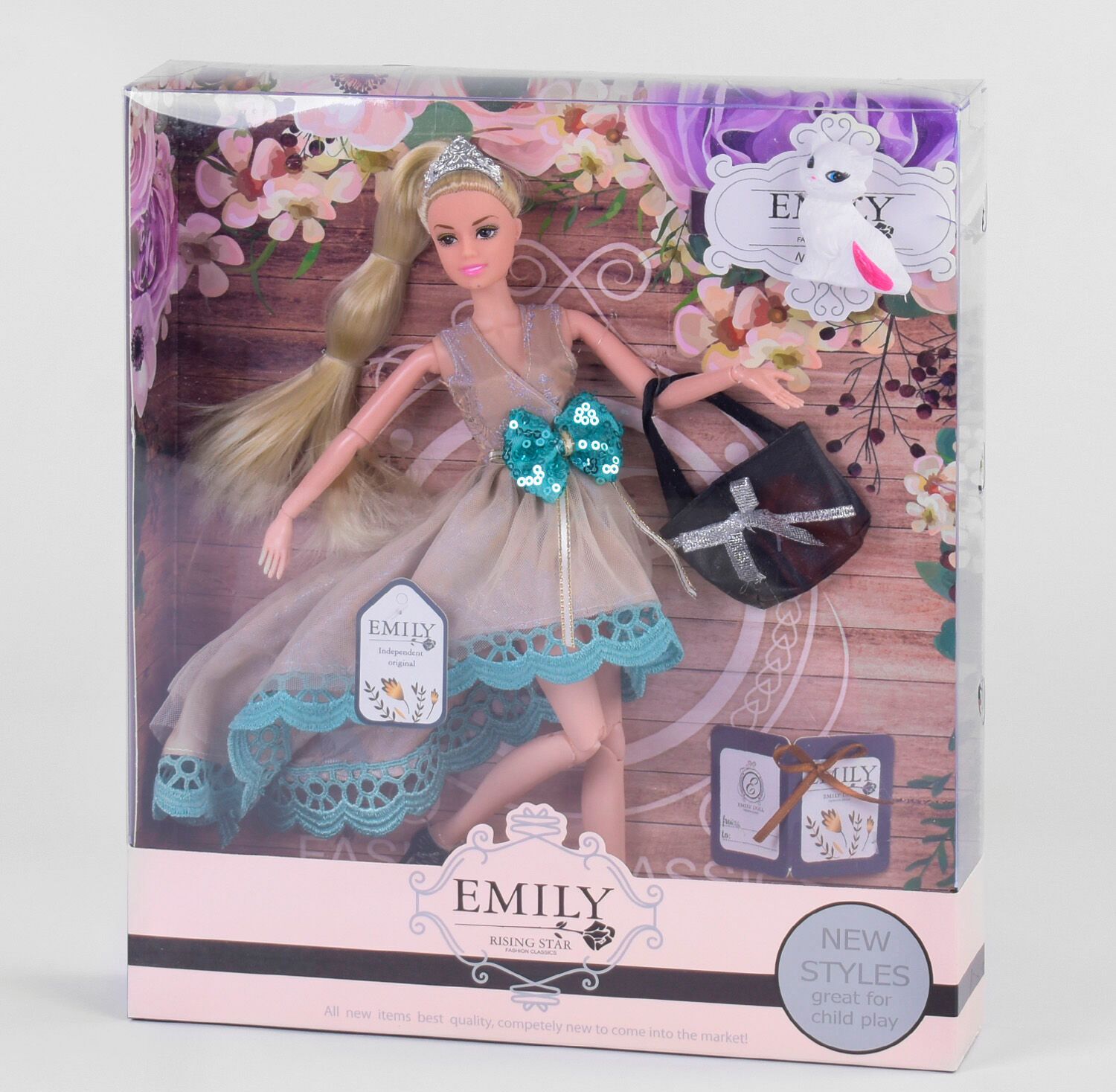 

Кукла с аксессуарами Emily (QJ079B)