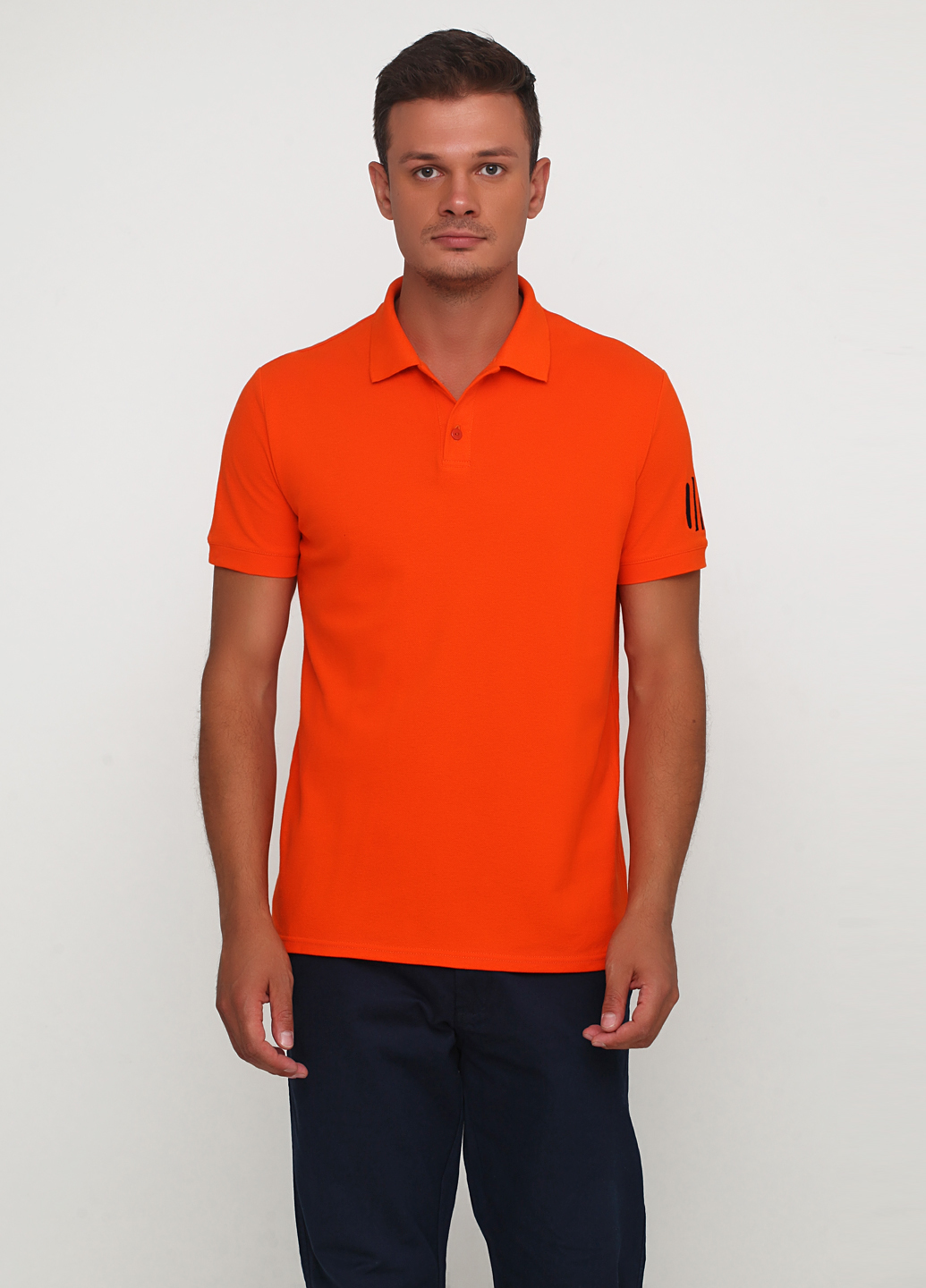 

Футболка "Only Man" (95-TSH-3-02-P-orange/Dblue-sleeve-left-XXL)
