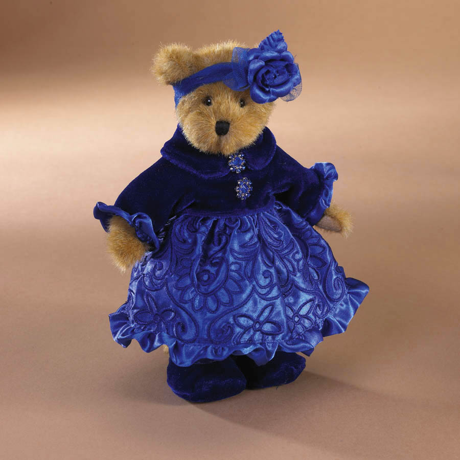 

Коллекционный Boyds Bears медведь Starr Gembeary Синий ( 2006 )
