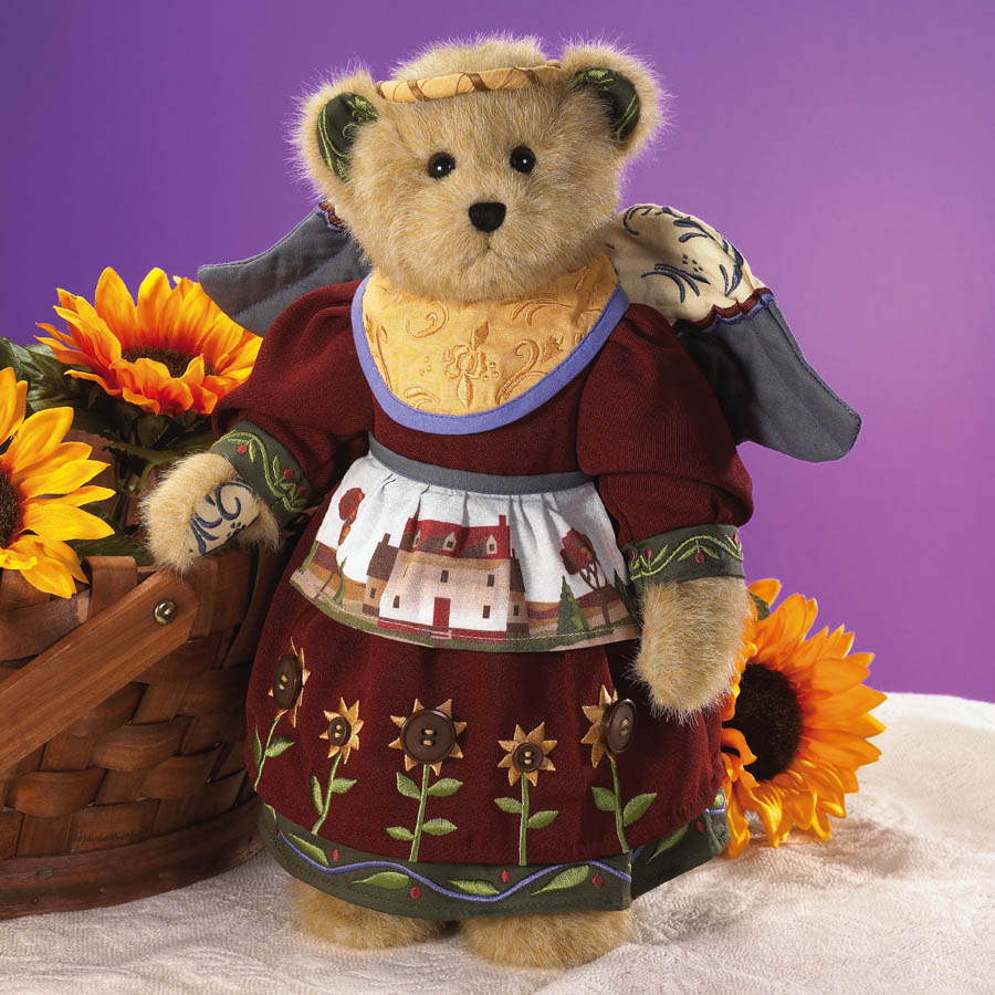 

Американский коллекционный Boyds Bears медведь Bless This Home Бежевый ( 2077 )