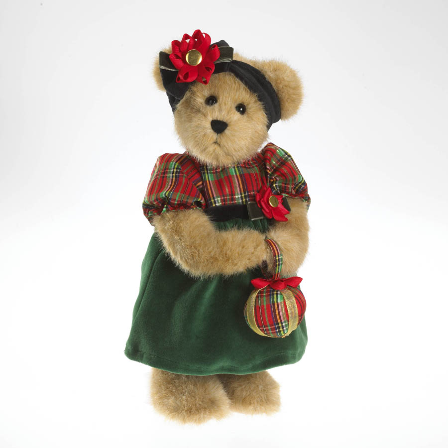 

Американский коллекционный Boyds Bears медведь Elizabeth Tarten beary Бежевый ( 2059 )