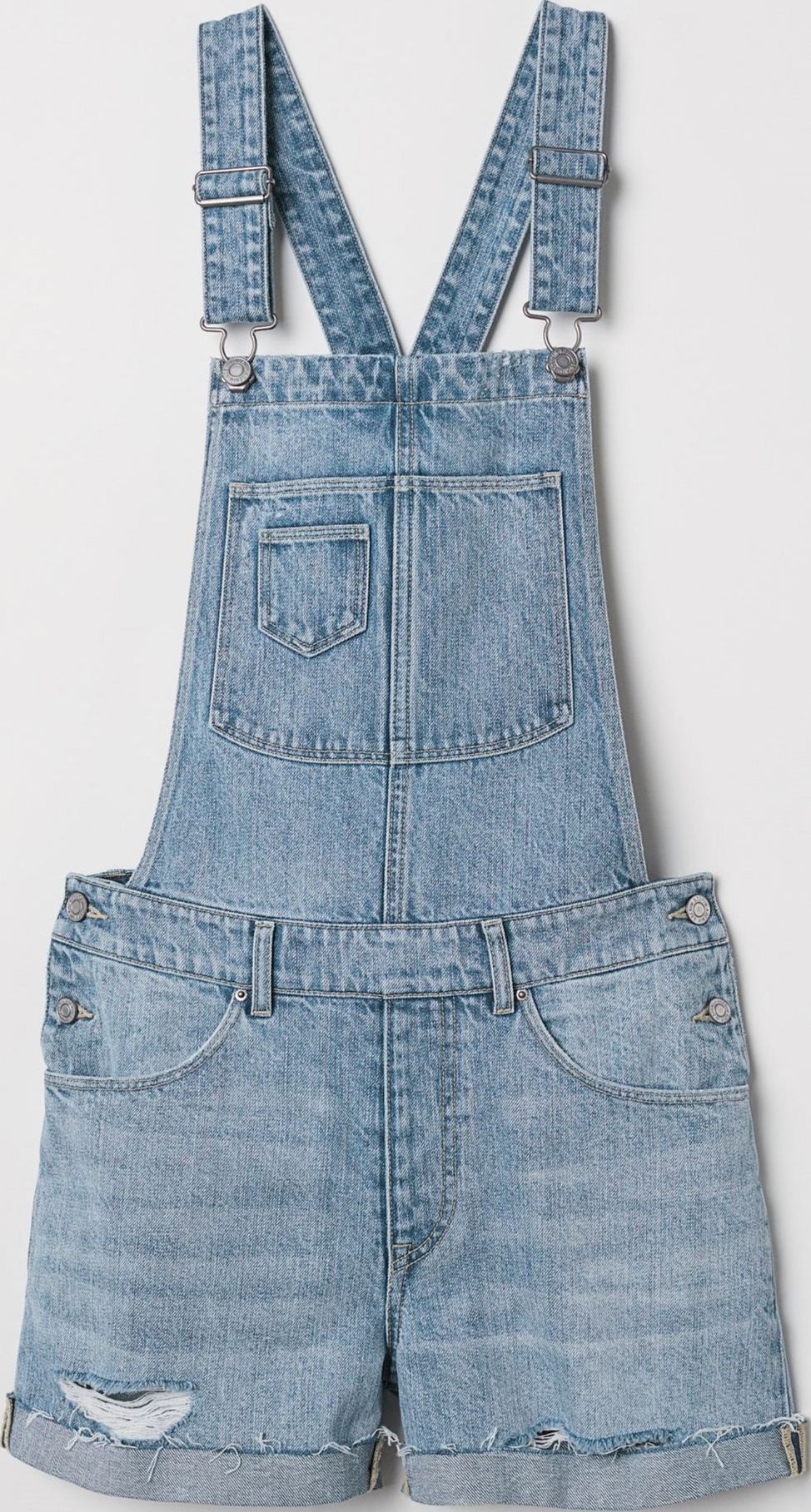 

Полукомбинезон джинсовый H&M 4506628RP6 34 Голубой