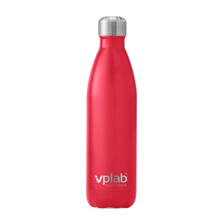 

Фляга для воды VPLab Metal water bottle Красная 600 мл