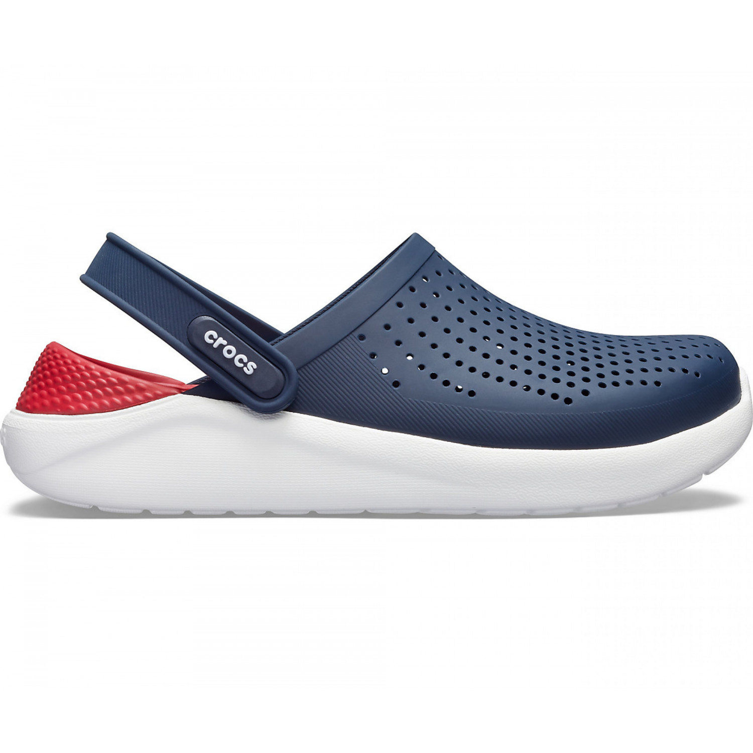 

Сабо Crocs LiteRide Clog Navy/Pepper ( Темно-синий/Красный) M6W8 38