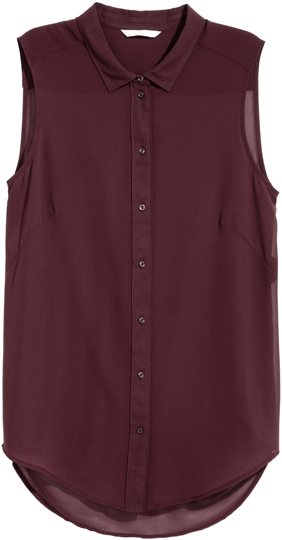 

Блузка H&M 5100146RP1  Бордовая, Блузка H&M 5100146RP1 44 Бордовая