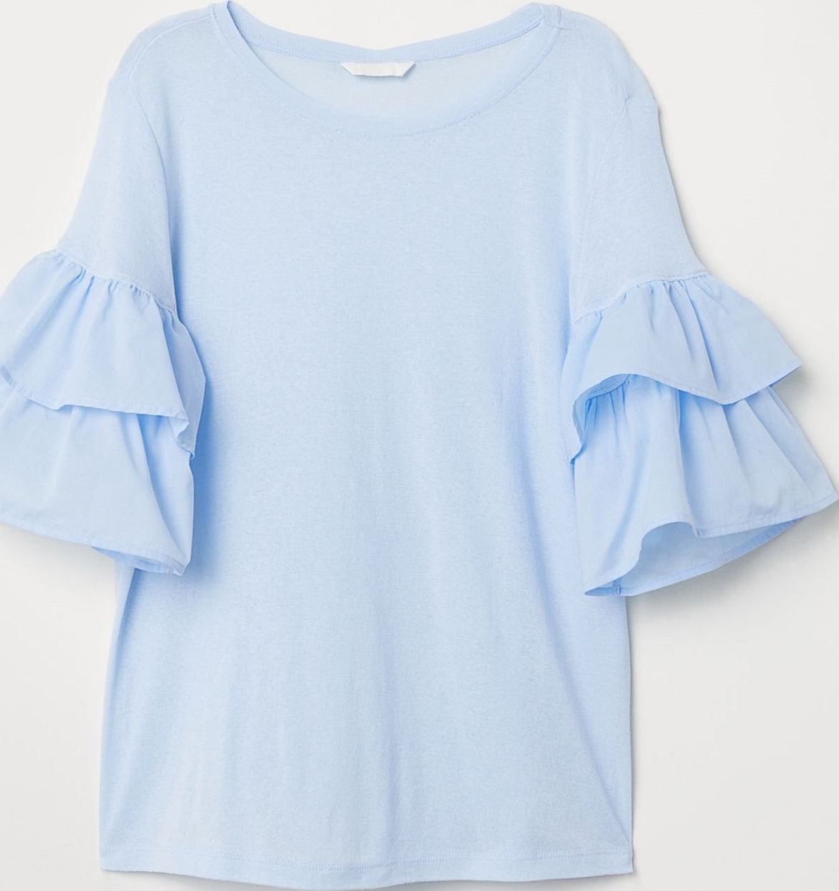 

Блузка H&M 5472646RP21 L Голубая