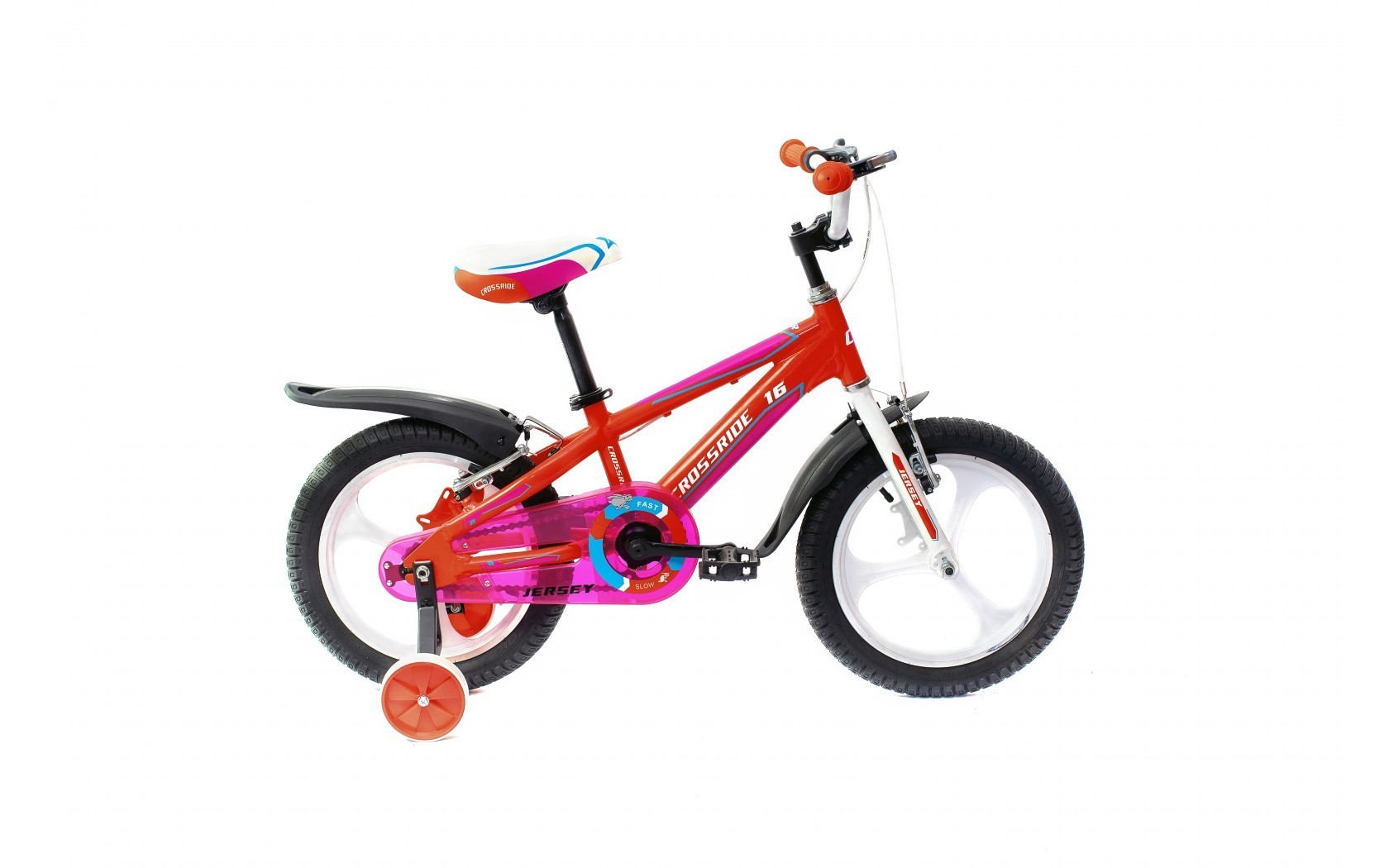 

Детский велосипед Crossride Jersey 16" Красный