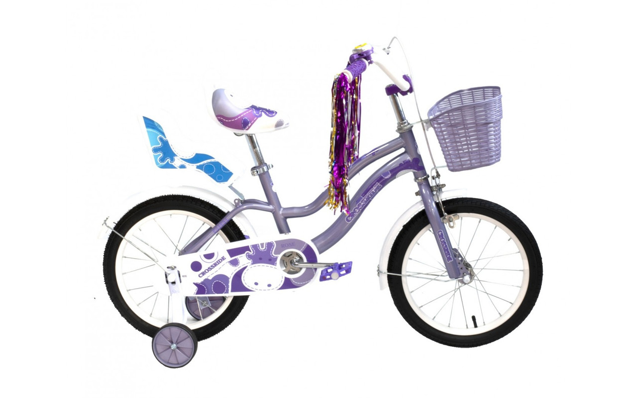 

Детский велосипед Crossride Rose 16" Фиолетовый