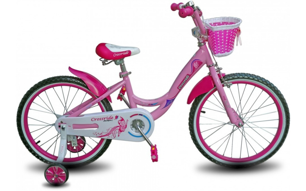 

Детский велосипед Crossride Vogue'n'Classic 16" Розовый