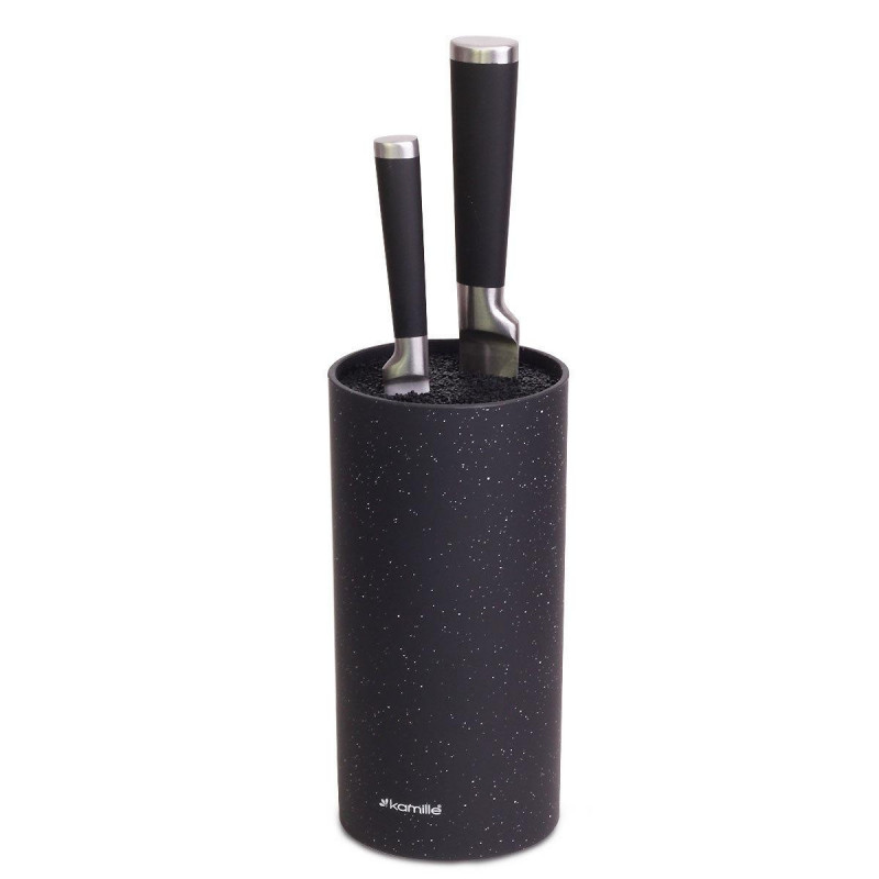 

Подставка для ножей 22*11 см с наполнителем Kamille 7605