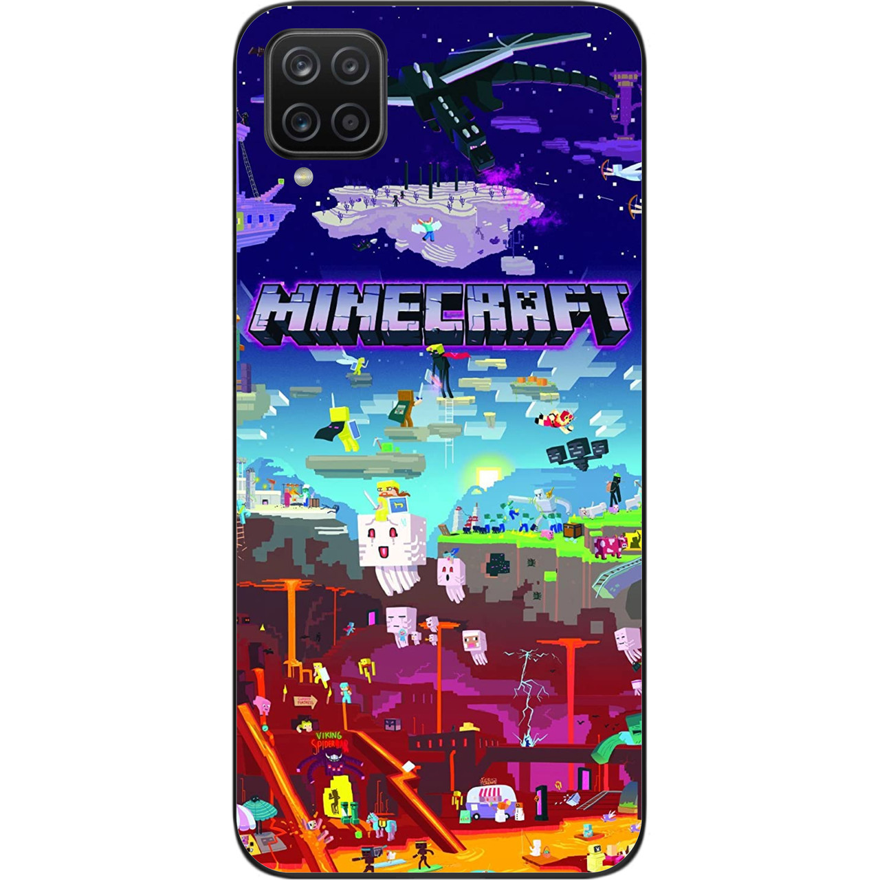 Силиконовый чехол SMTT для Samsung A12 Galaxy A125F с картинкой Игры  Minecraft – фото, отзывы, характеристики в интернет-магазине ROZETKA от  продавца: TJ - Case Store | Купить в Украине: Киеве, Харькове, Днепре,