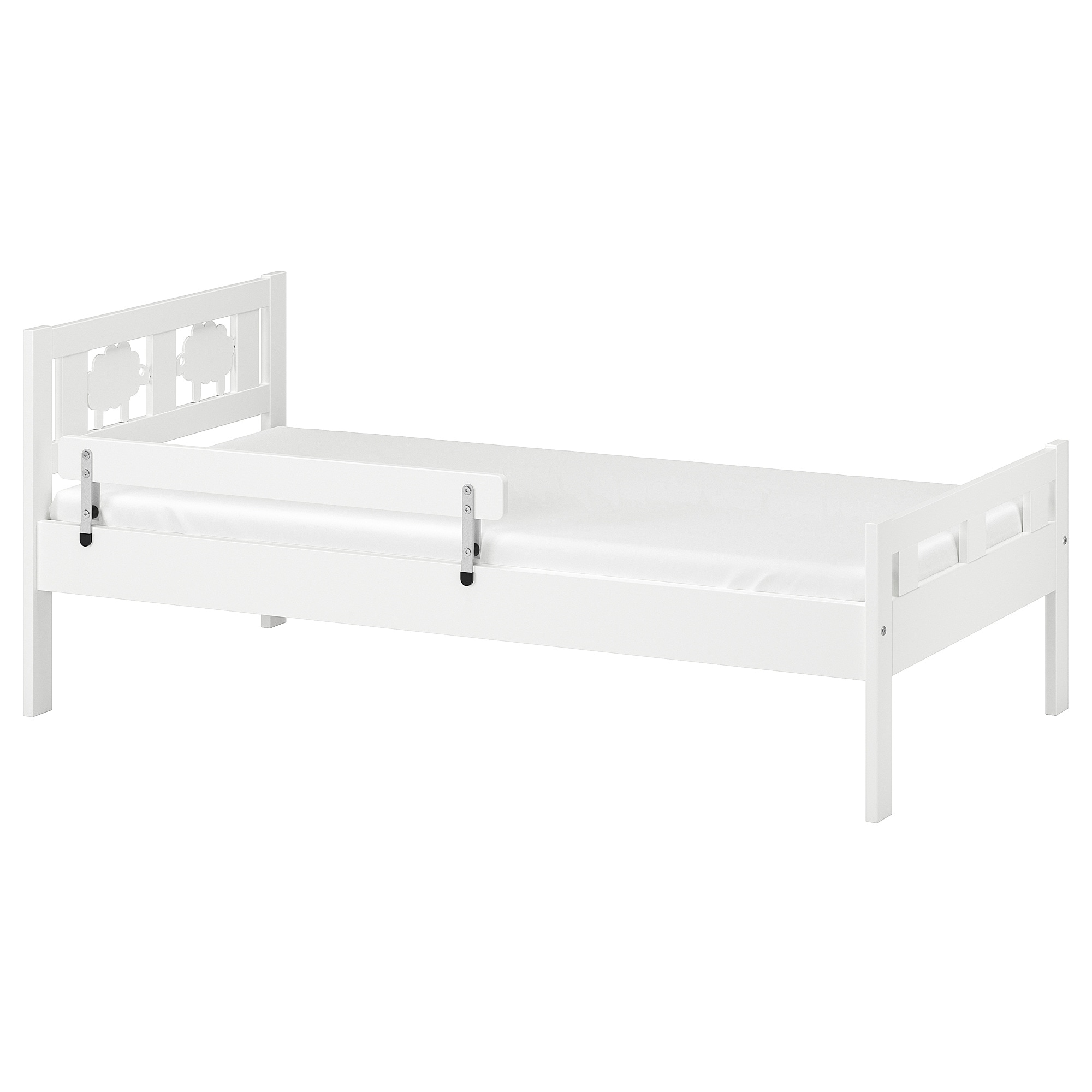 

Каркас кровати с реечным дном IKEA KRITTER КРИТТЕР, белый 691.854.35
