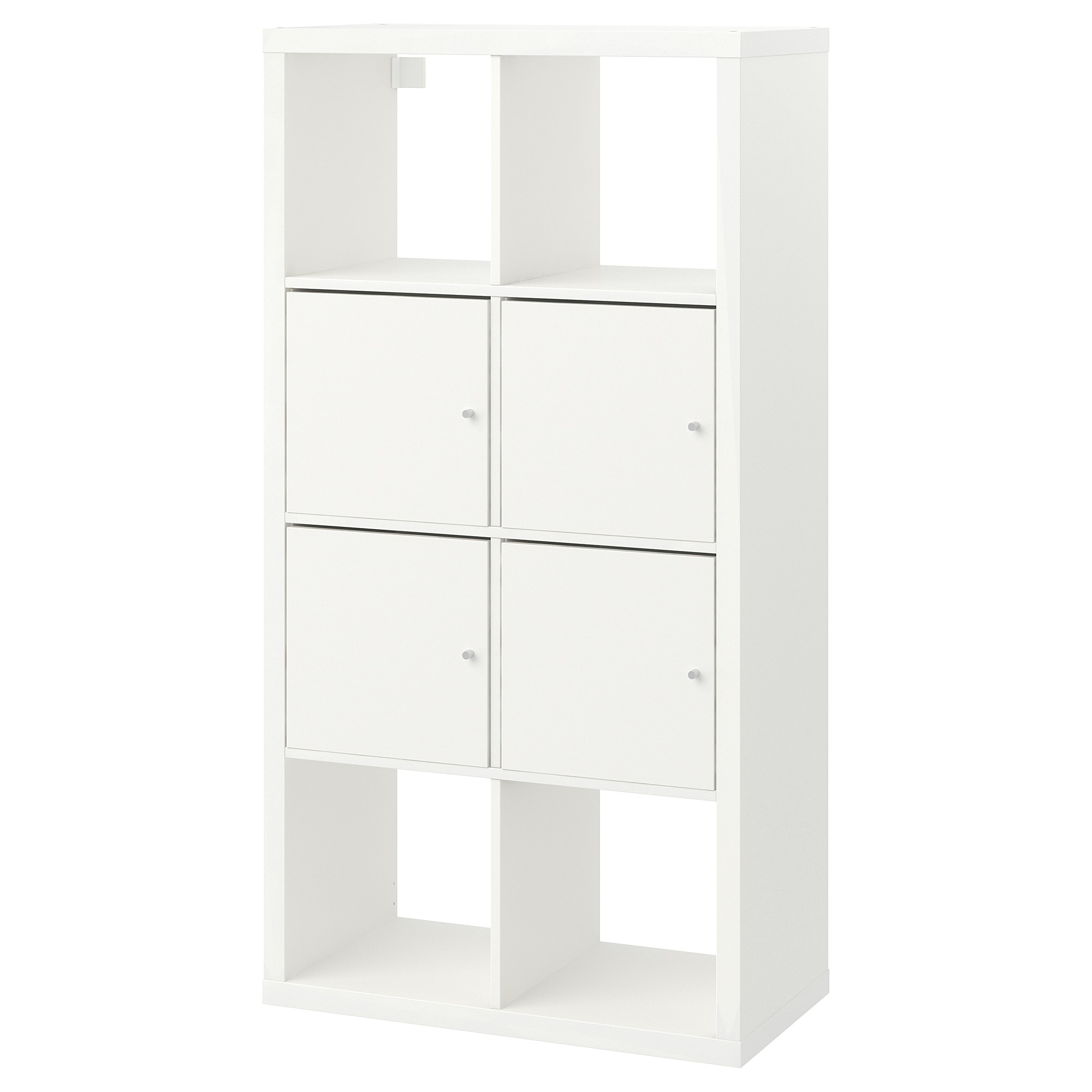 

Стеллаж с дверьми IKEA КАЛЛАКС белый 091.974.36