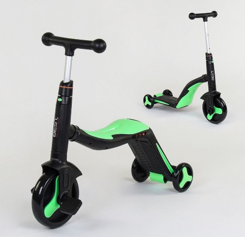 

Самокат 3в1 самокат-велобег-велосипед Best Scooter JT-40405