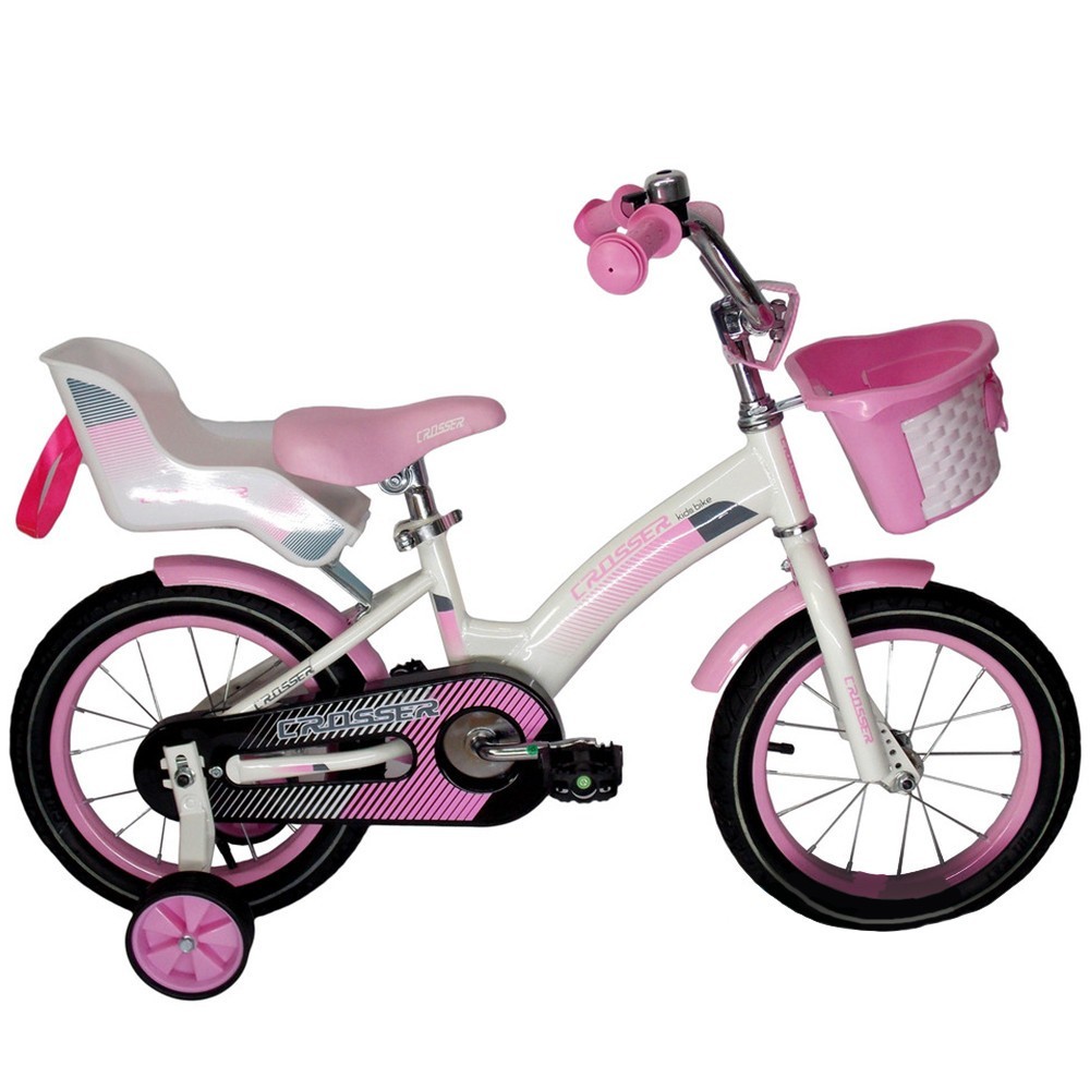 

Детский велосипед Crosser Kids Bike 12"розовый