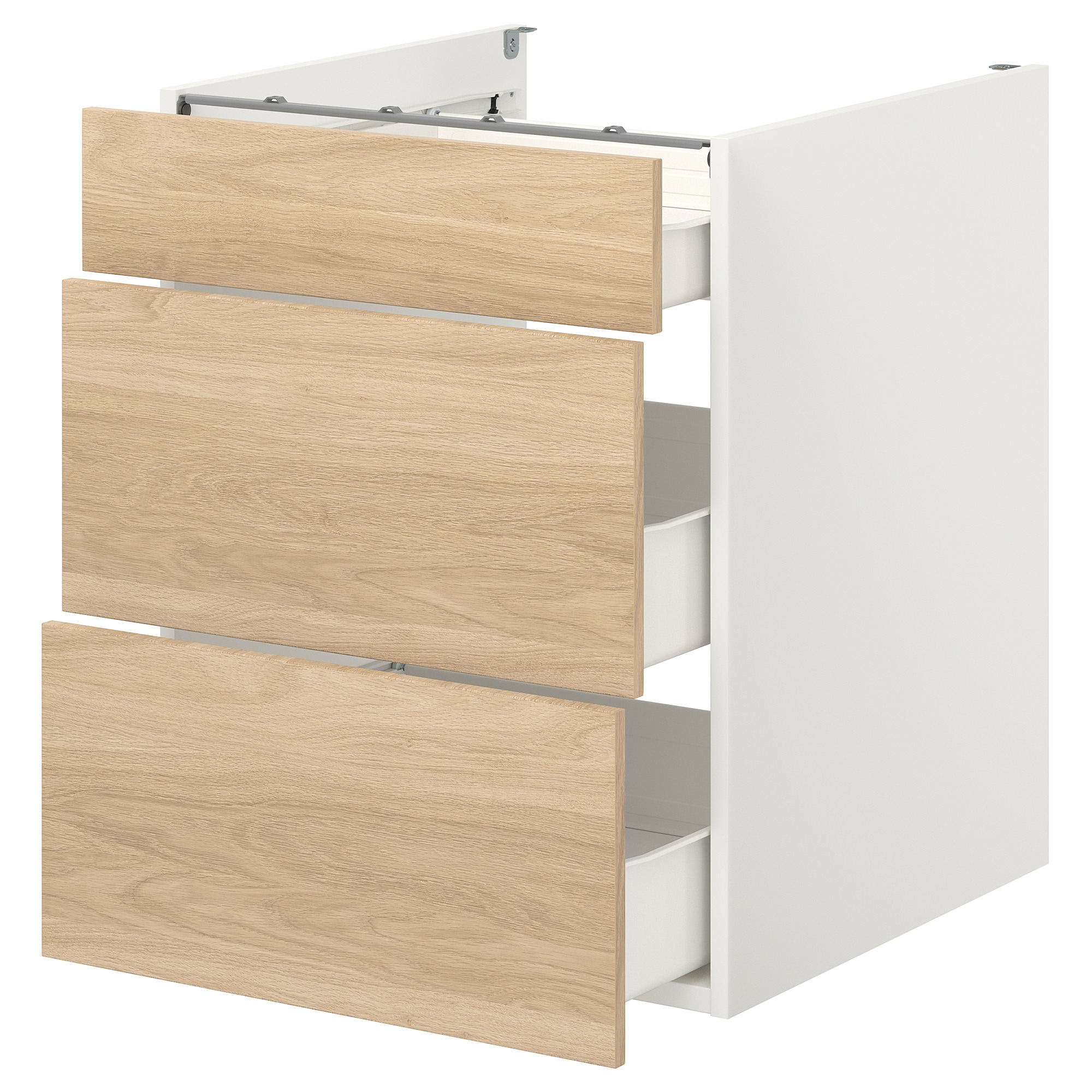 

Напольный шкаф / 3 ящика IKEA ENHET белый 493.209.86