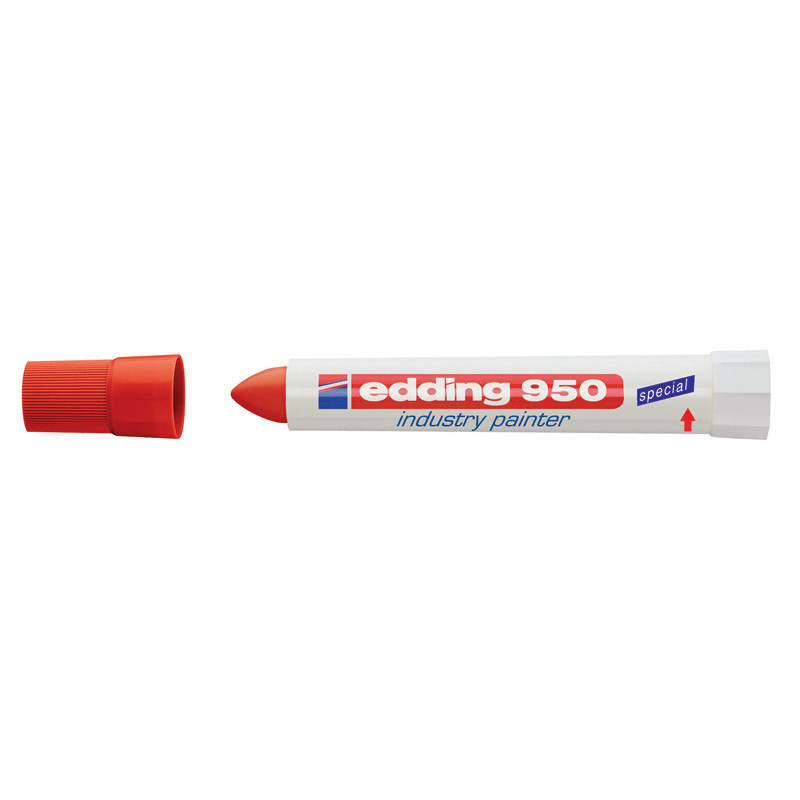 

Маркер лаковый промышленный Edding Industry Paint 10 мм Красный (e-950/02)