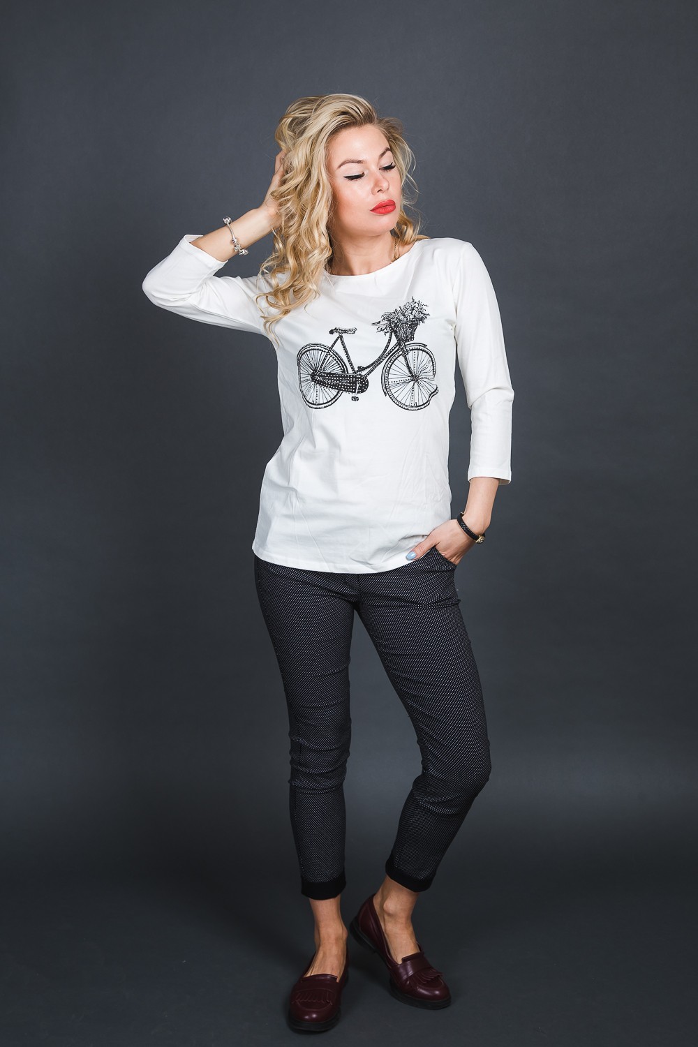 

Футболка ECAF N - кремовый цвет, L/XL (7036)