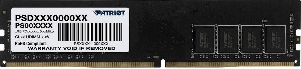 

Оперативна пам'ять PATRIOT 8 GB DDR4 Signature Line 3200 MHz (PSD48G320081)
