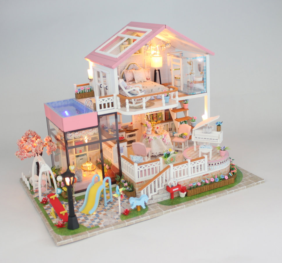

Румбокс 3D конструктор DIY Cute Room M13846 Sweet Worlds