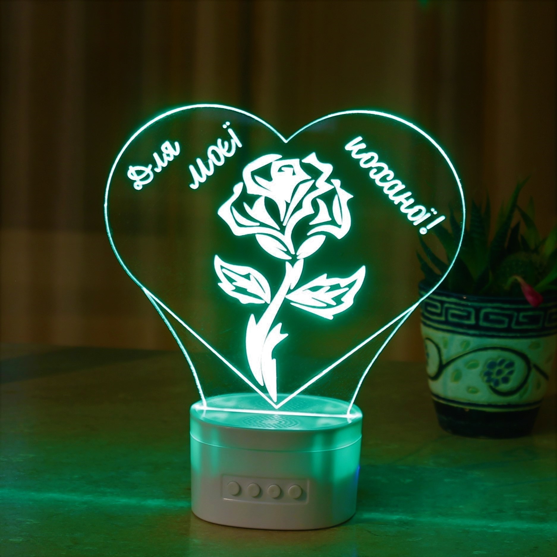 

Ночник - музыкальная колонка CooLit LoveWlower