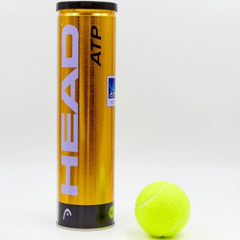

Мячи для большого тенниса Head Atp Metal Can, код: 570314