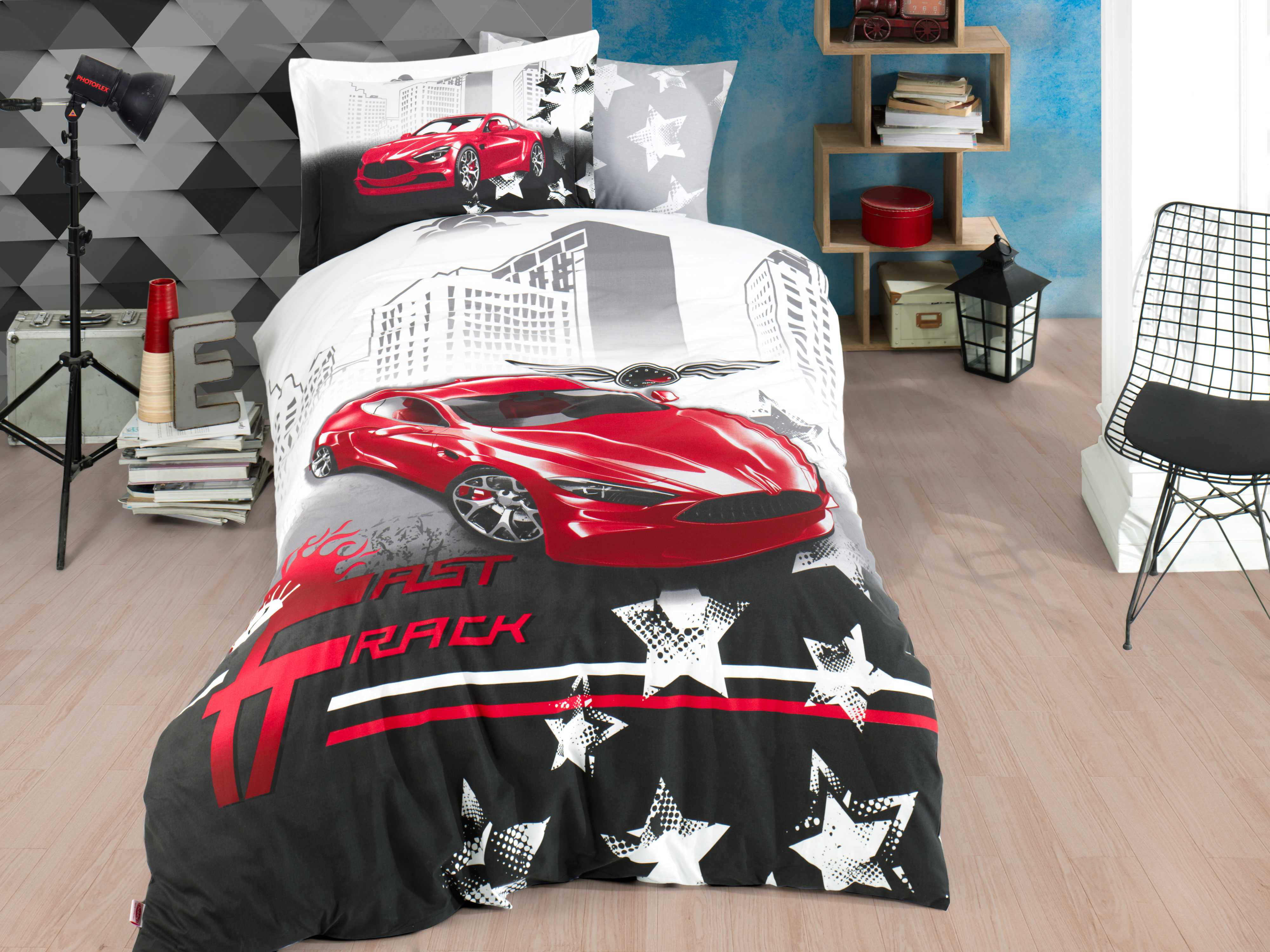 

Комплект постельного белья Hobby Poplin Fast Track 160х220