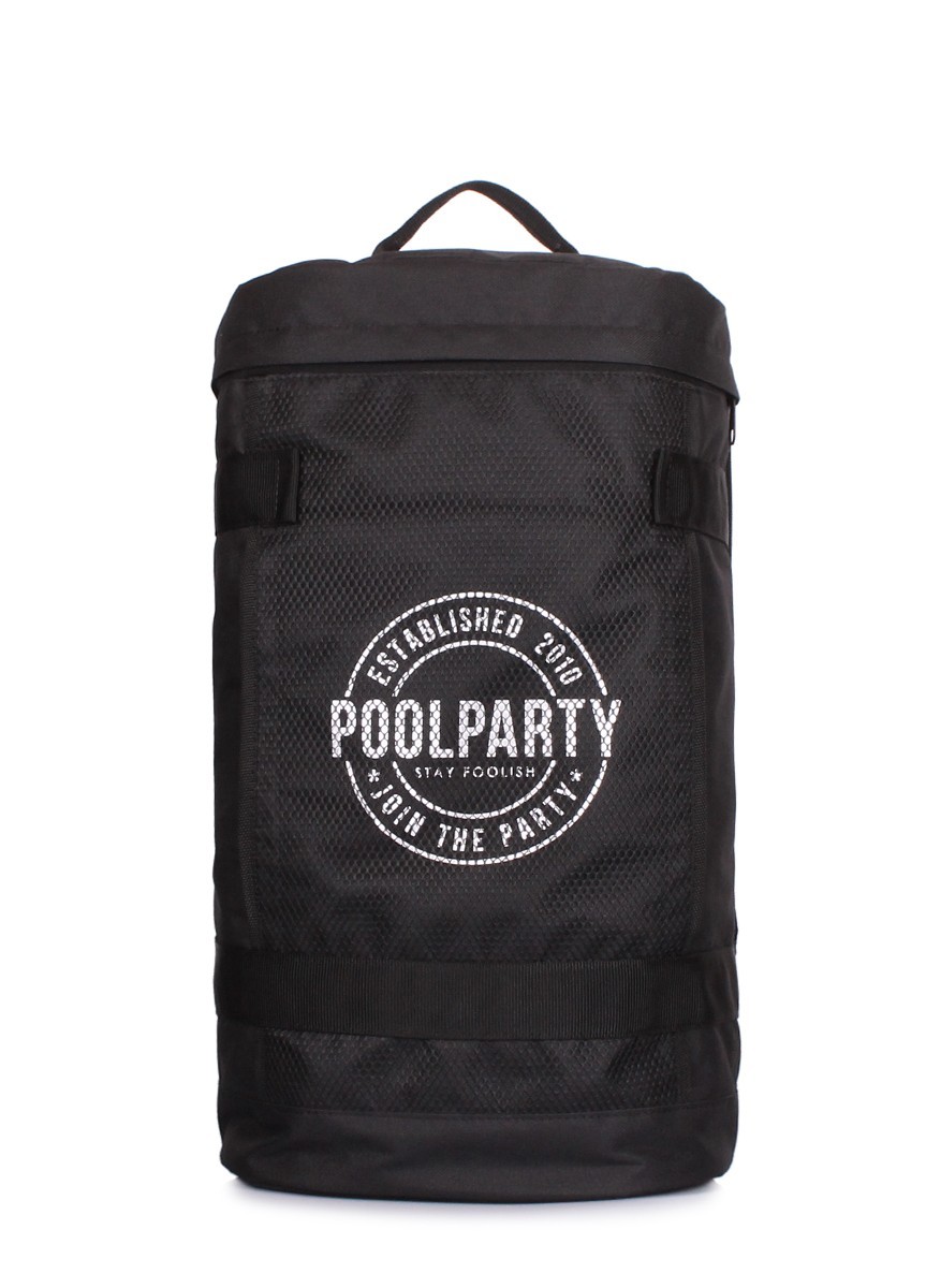 

Молодежный рюкзак Poolparty tracker-black черный