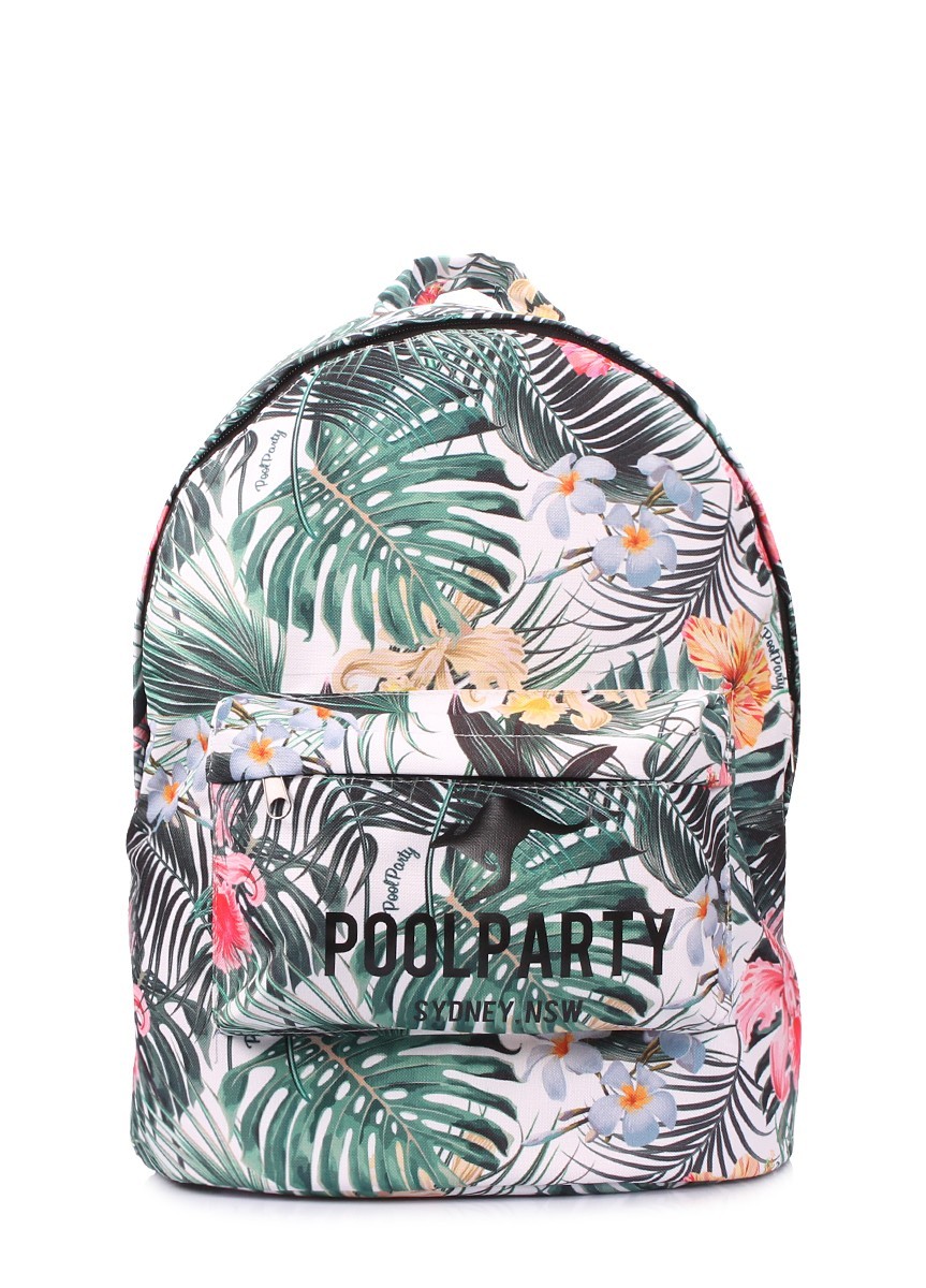 

Рюкзак Poolparty backpack-oxford-tropic тропический