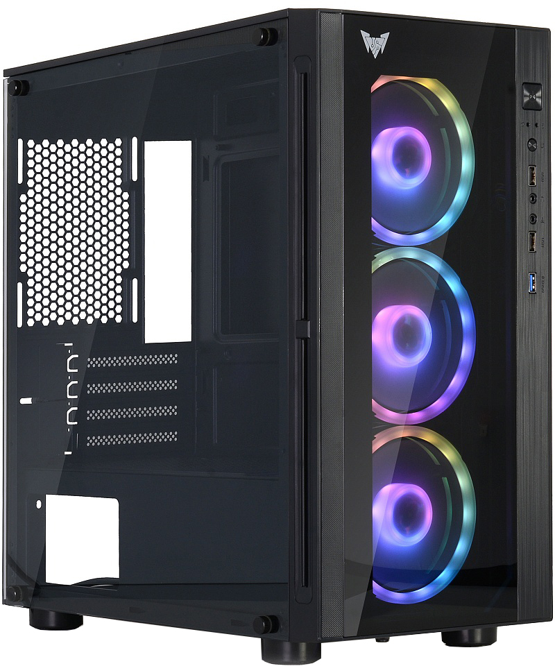 

Корпус Crown CMC-GS40RGB2 600 Вт Black