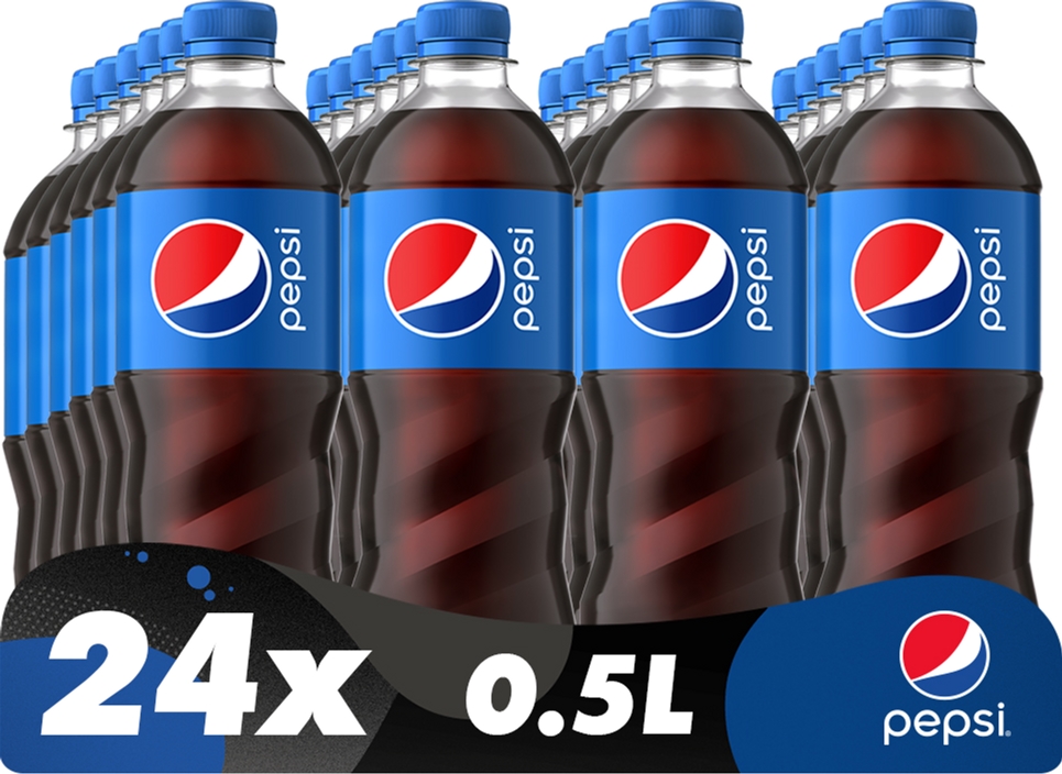 Упаковка безалкогольного напою Pepsi Cola 0.5 л х 24 пляшки ...
