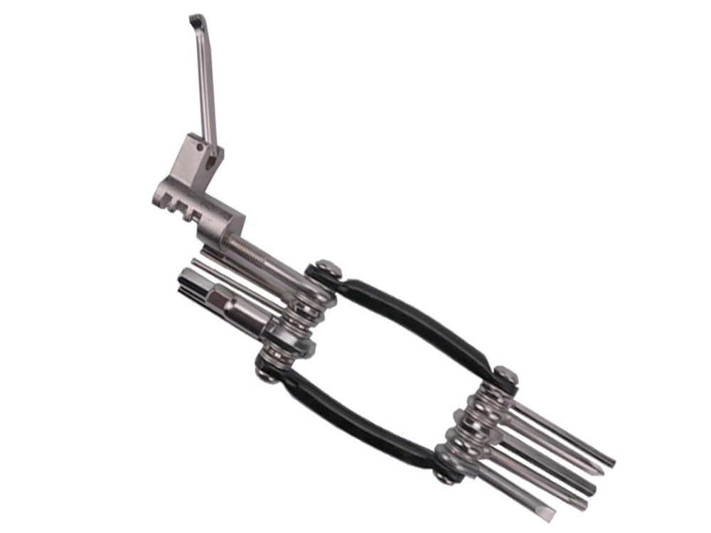 

Мультитул BauTech BHU2 11 функций в 1 Велосипедный Красный (1001-155-00)