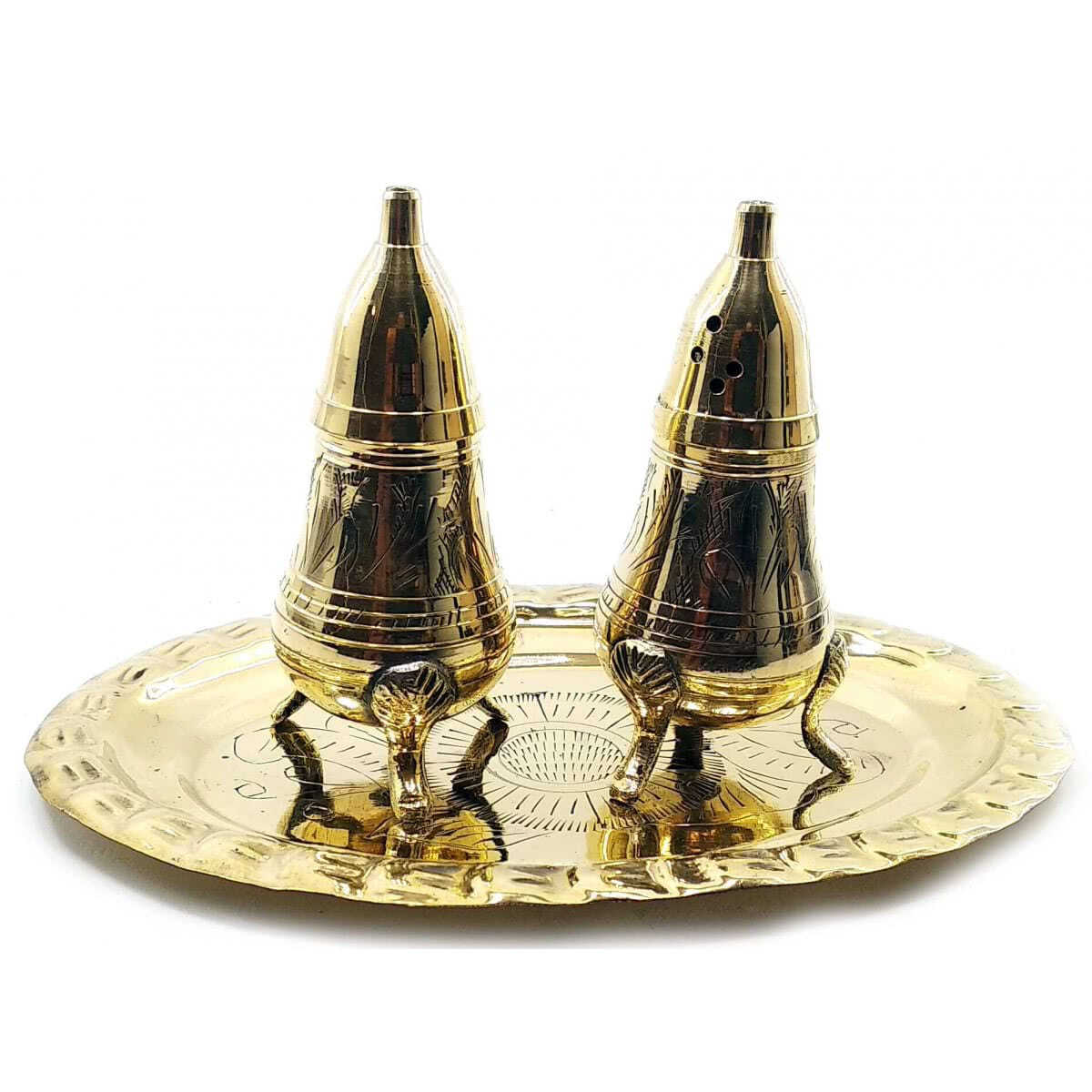 

Солонка, Перечница Бронза (Н-Р 2 Шт) (H-9,5 См) 32612