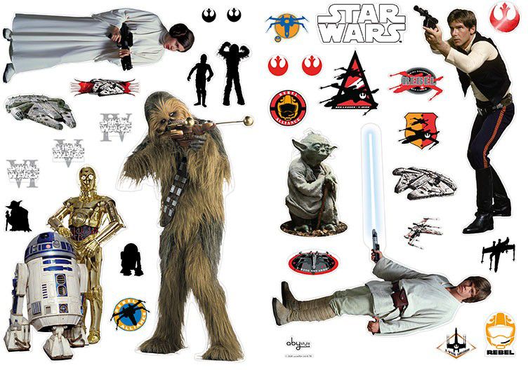 

Наклейка Abystyle Star Wars - Stickers Rebels 700 х 1000 мм