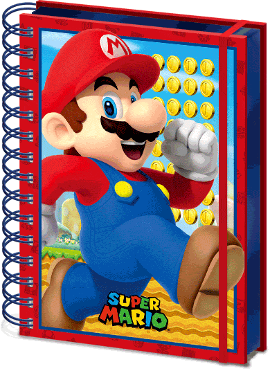 

Блокнот Pyramid International Super Mario - Mario 3D Notebook