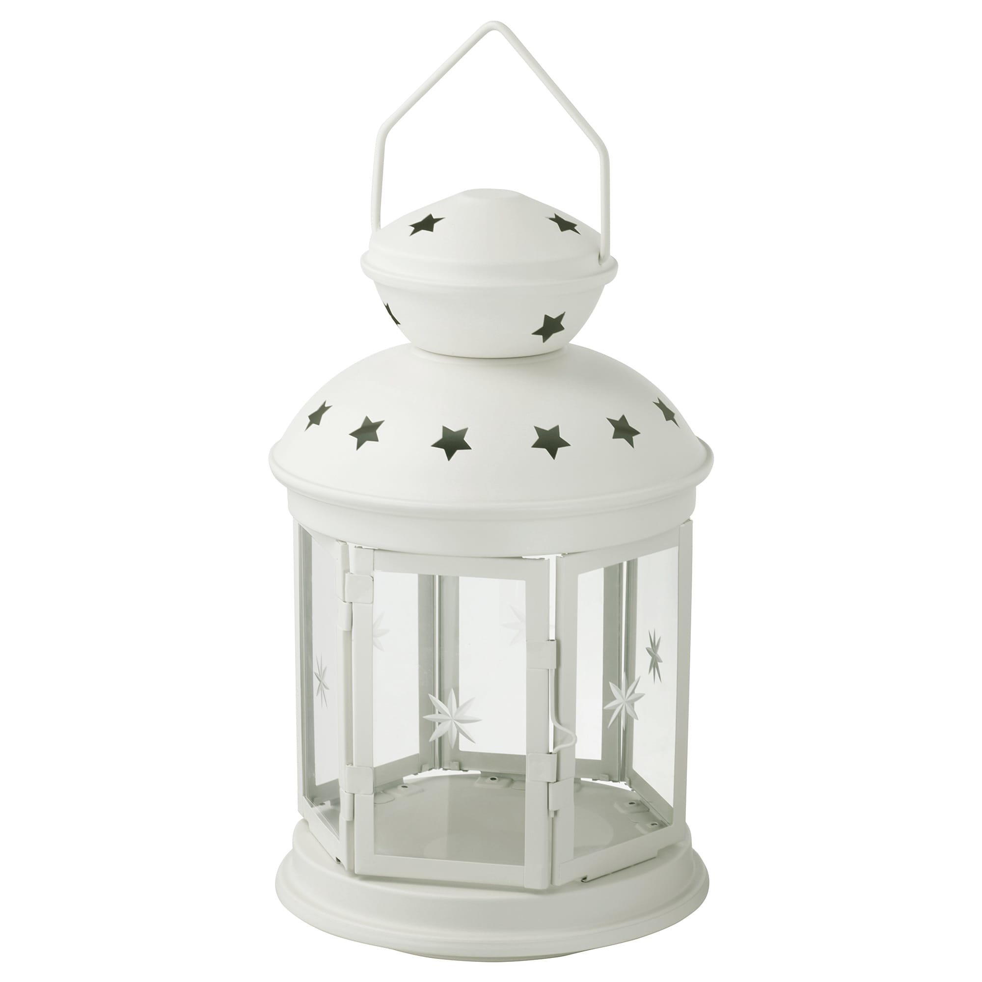 

Фонарь IKEA ROTERA 38 см для дома и улицы белый 002.528.61