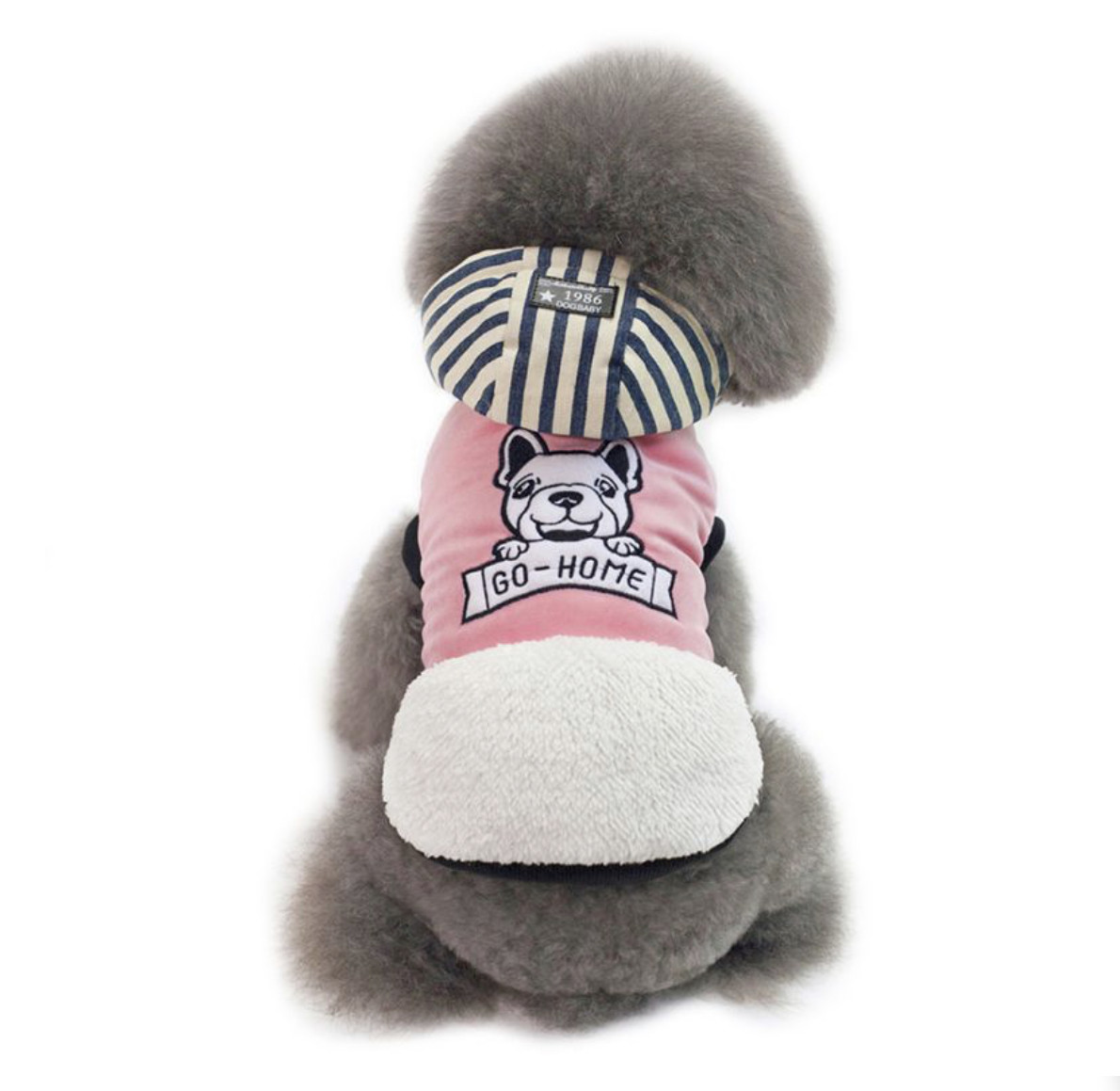 

Жилетка для собак Dog Baby FrenchDog 2XL Pink