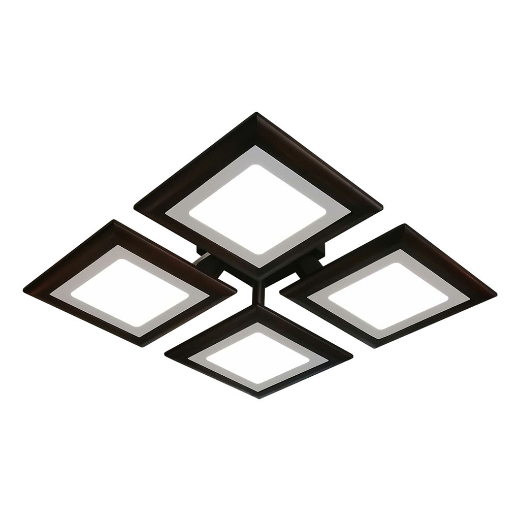 

Люстра потолочная QUAD/LED LED 48W темное дерево