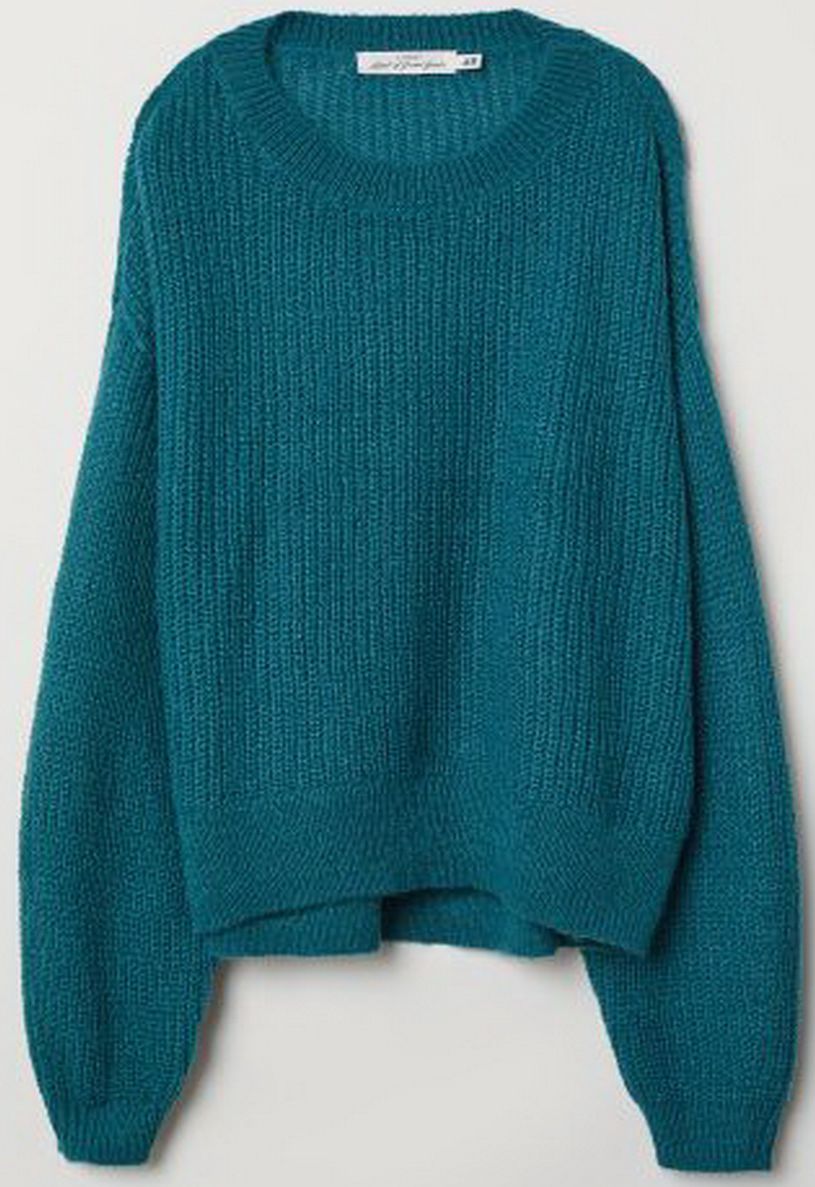 

Джемпер H&M 0502186-8 M Зеленый