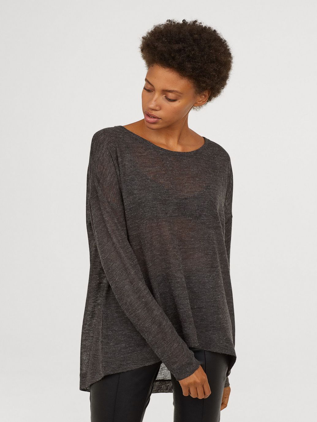 

Джемпер H&M 0570579-7 L Серый