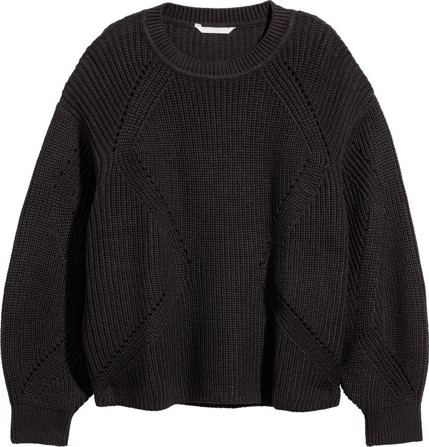 

Джемпер H&M 0612574-7  Черный, Джемпер H&M 0612574-7 XS Черный