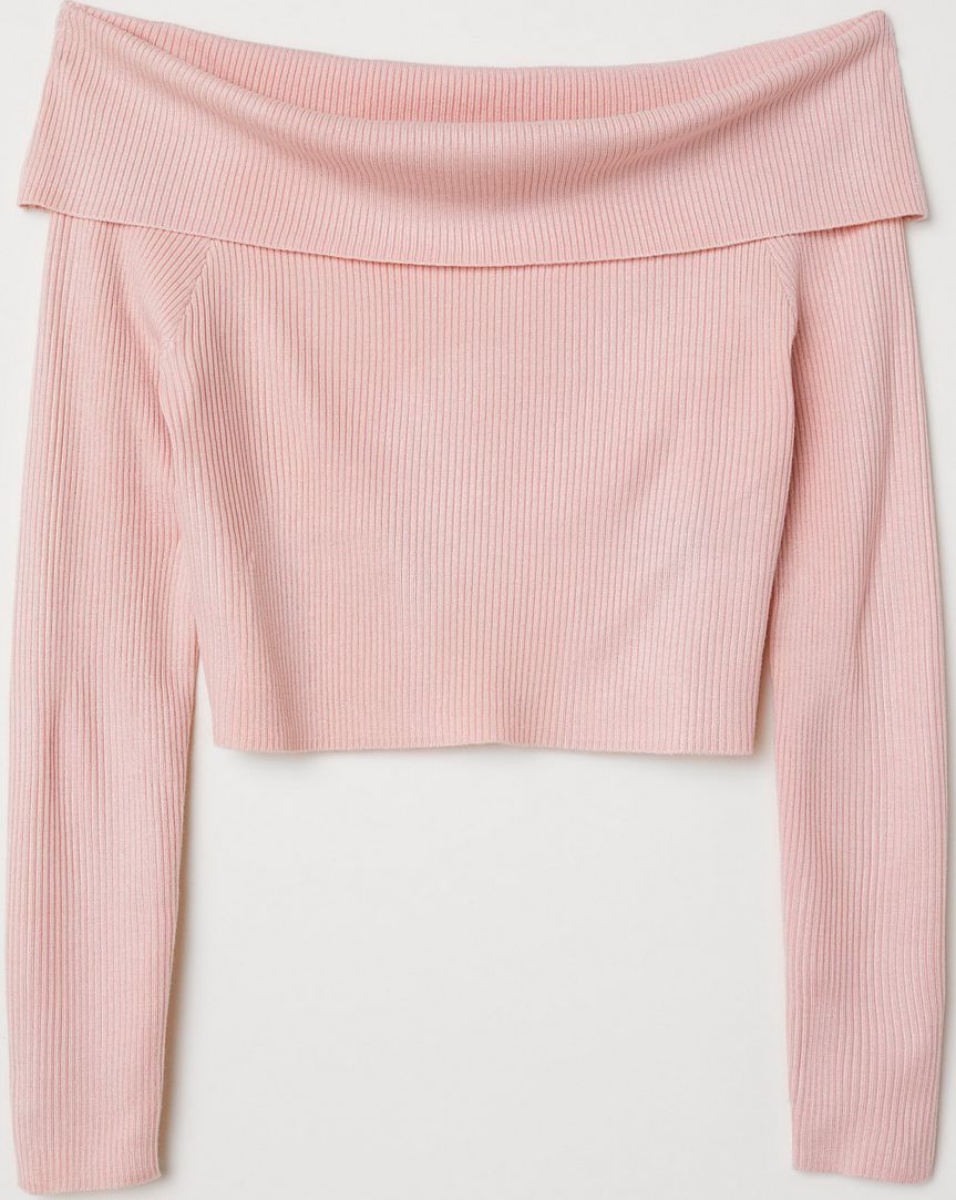 

Джемпер H&M 0687427-8 XS Розовый