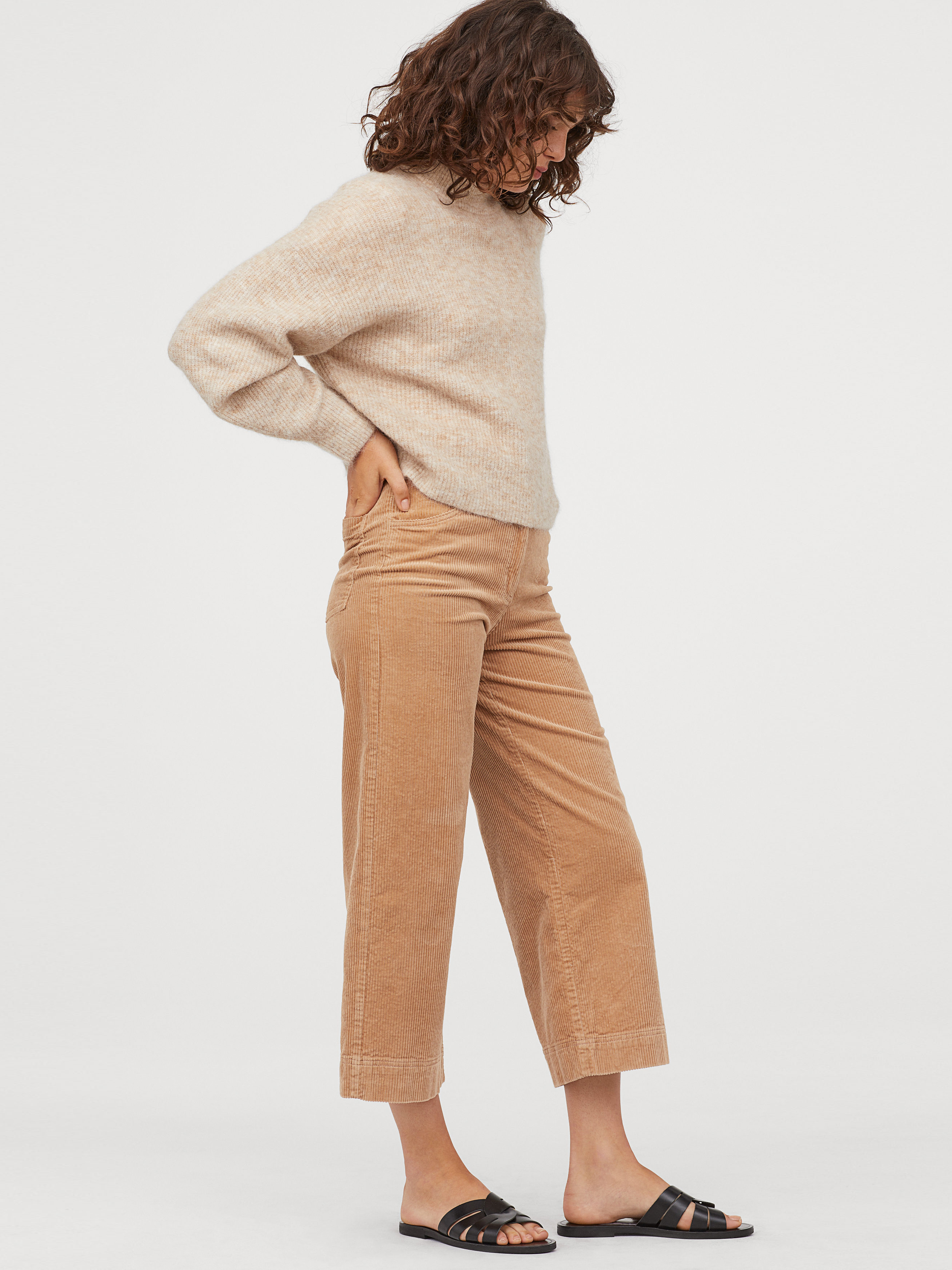 

Джемпер H&M 0763276-0 L Бежевый
