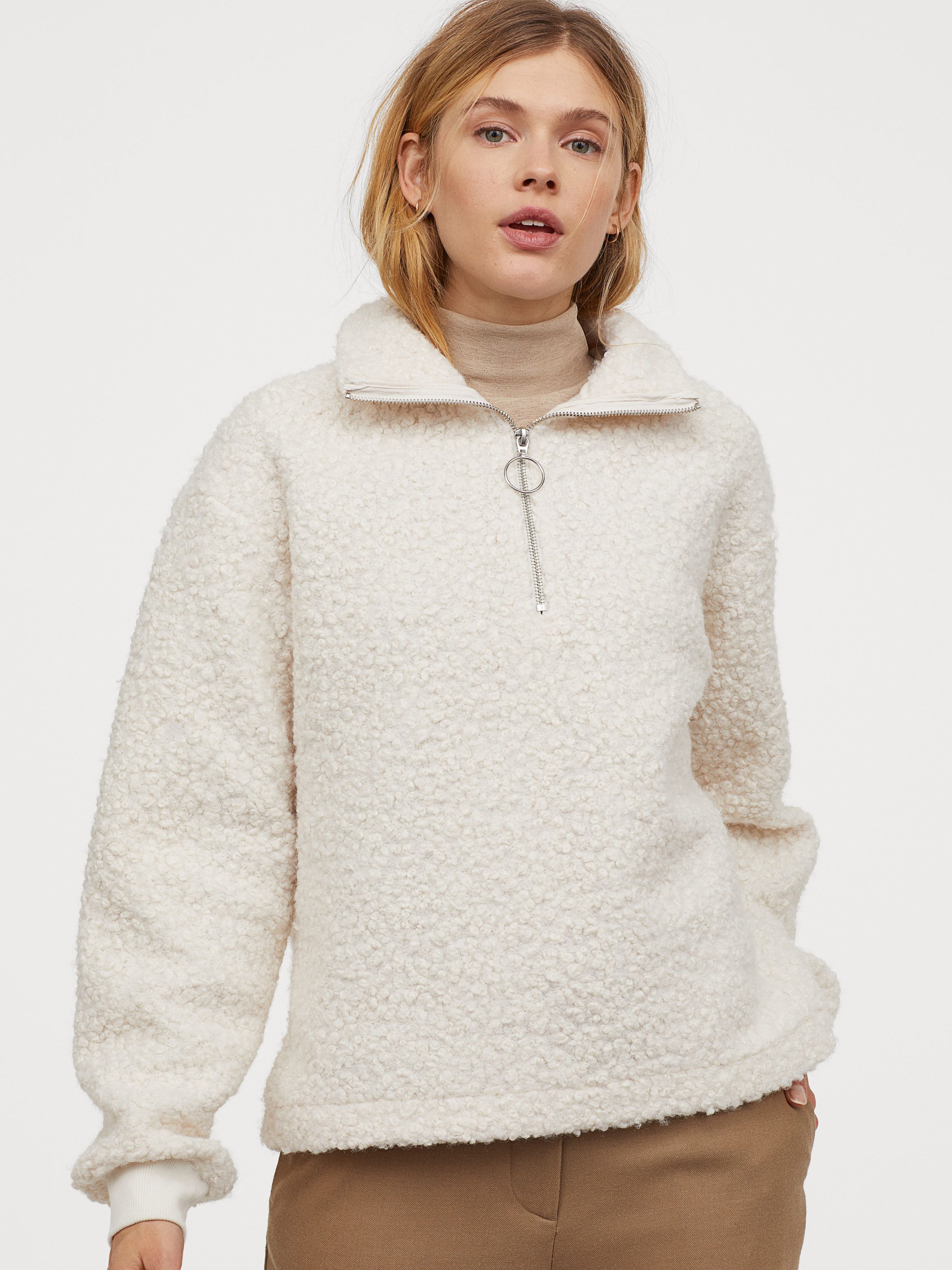

Свитер H&M 0829693-0 S Белый