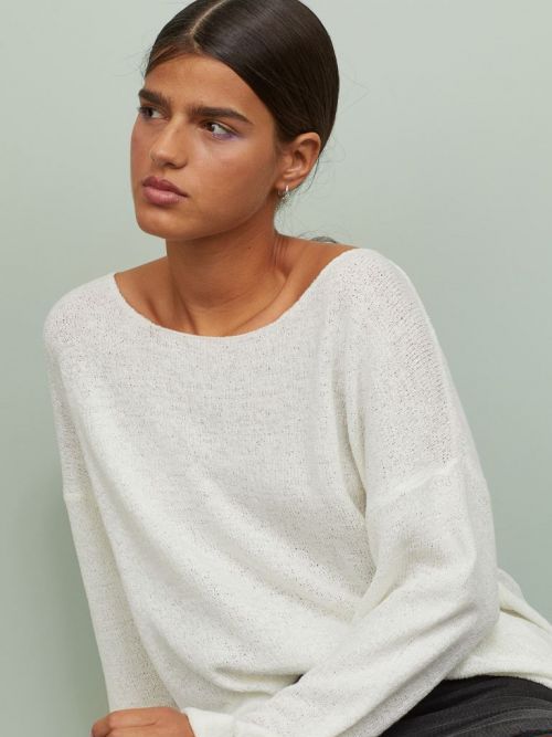 

Джемпер H&M 0857778-1 S Белый