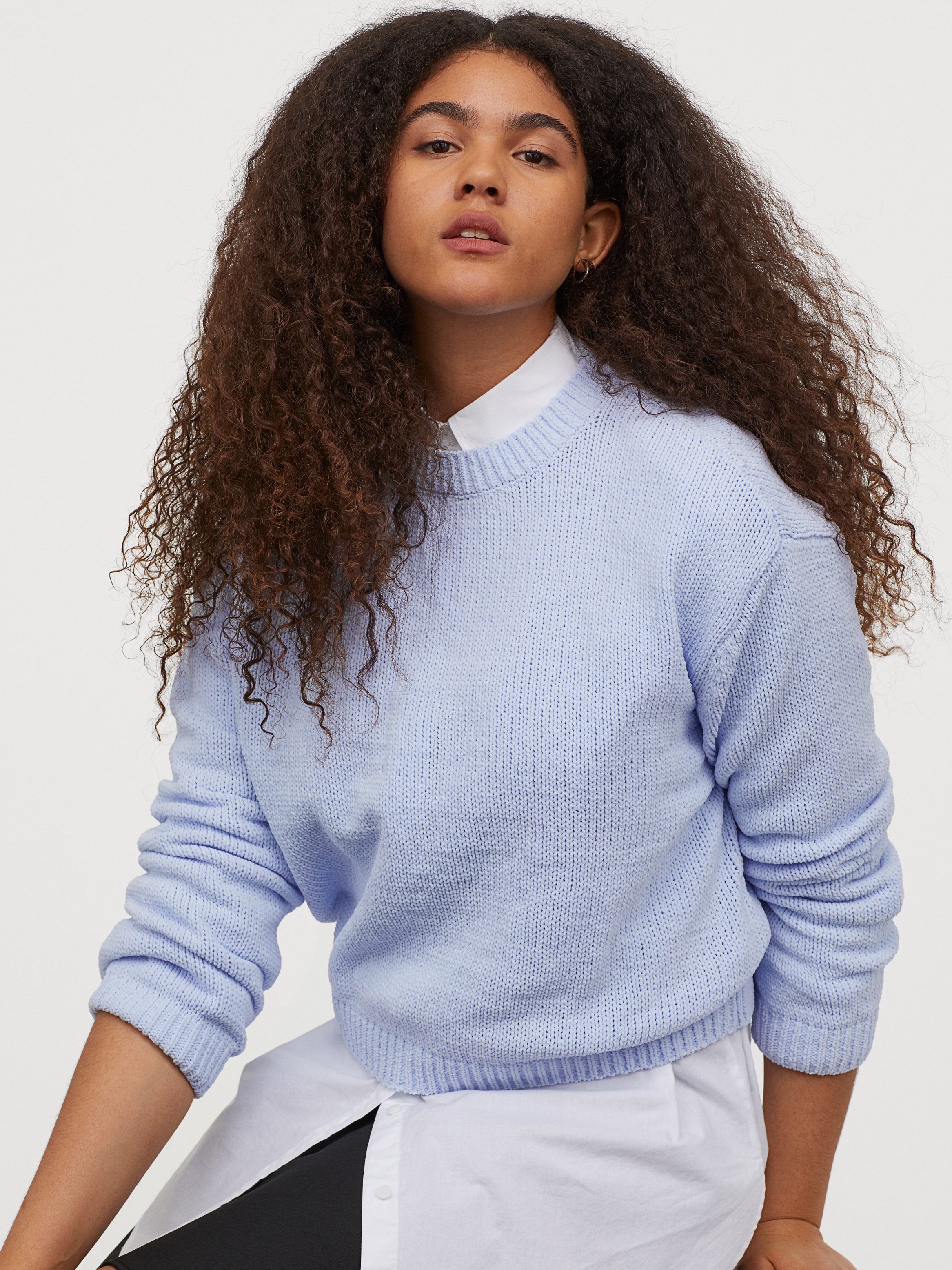

Джемпер H&M 0851606-1 M Голубой