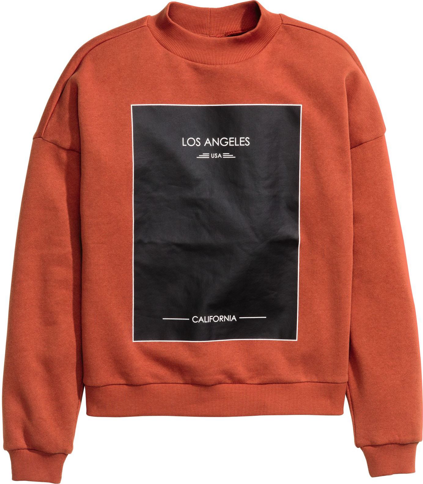 

Свитшот H&M 0362781-3 S Терракотовый