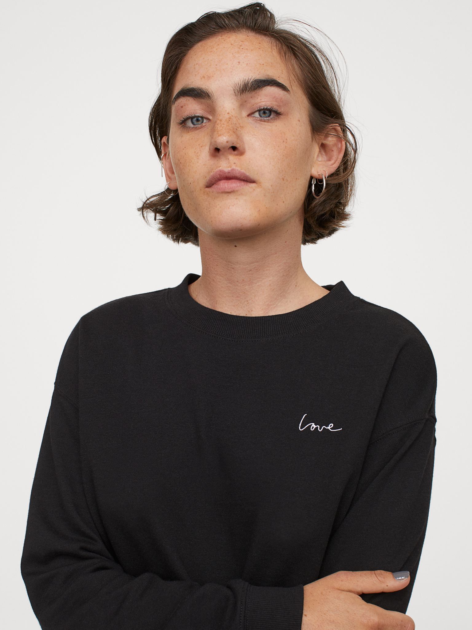 

Свитшот H&M 0677930-1 L Черный