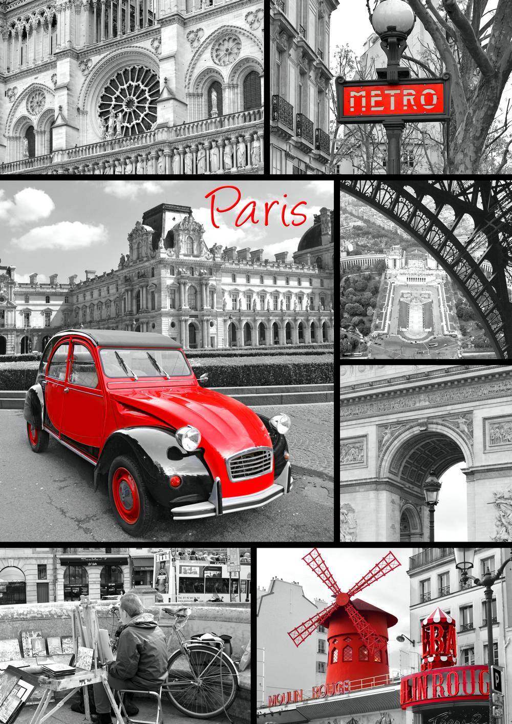 

Фотообои LaPrint Париж Шагрень (10000664)